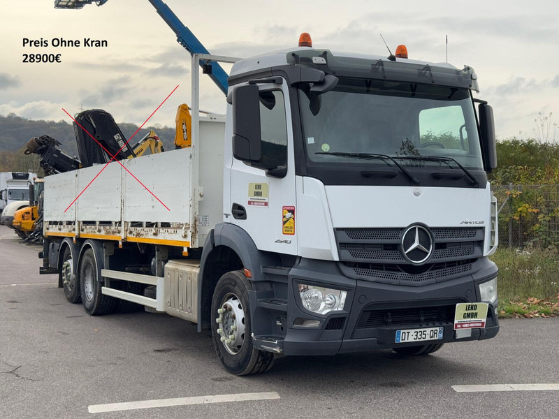 Mercedes-Benz Antos 2540 - Camião chassi: foto 1 Mercedes-Benz Antos 2540 - Camião chassi: foto 1