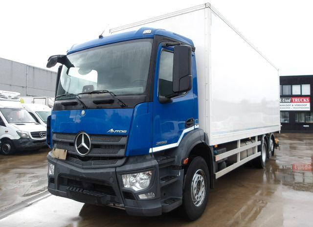 Mercedes-Benz Antos 2832 Koffer + tail lift 6x2 - Camião furgão: foto 1 Mercedes-Benz Antos 2832 Koffer + tail lift 6x2 - Camião furgão: foto 1