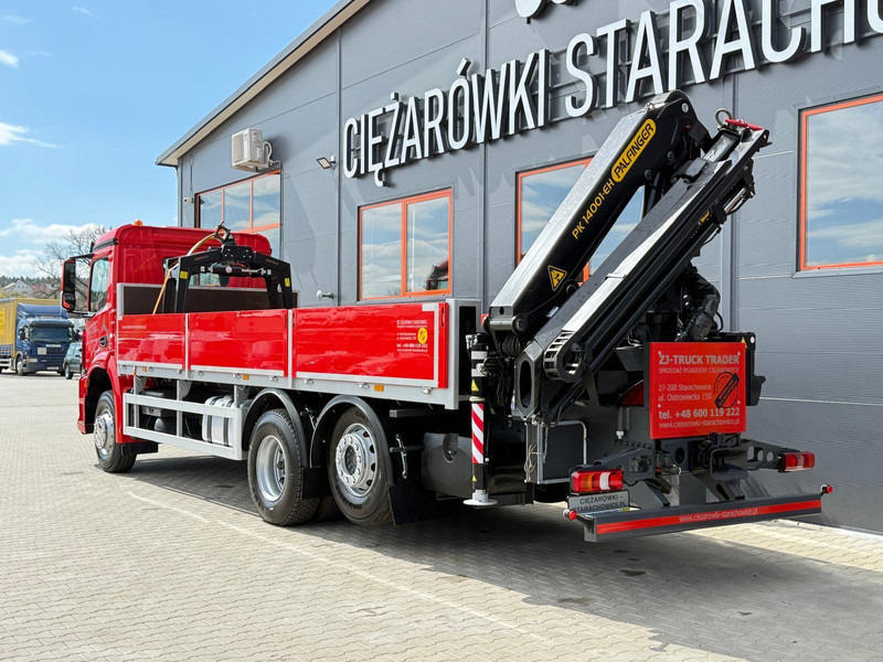 Mercedes-Benz Arocs Actros 2532 / E6 / 6x2 / skrzynia + żuraw Palfinger / budo - Camião de caixa aberta/ Plataforma, Camião grua: foto 4 Mercedes-Benz Arocs Actros 2532 / E6 / 6x2 / skrzynia + żuraw Palfinger / budo - Camião de caixa aberta/ Plataforma, Camião grua: foto 4