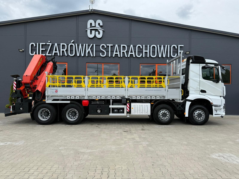 Mercedes-Benz Arocs Actros 3236 // E6 // 8x4 // Palfinger PK4800 - Camião de caixa aberta/ Plataforma, Camião grua: foto 5 Mercedes-Benz Arocs Actros 3236 // E6 // 8x4 // Palfinger PK4800 - Camião de caixa aberta/ Plataforma, Camião grua: foto 5