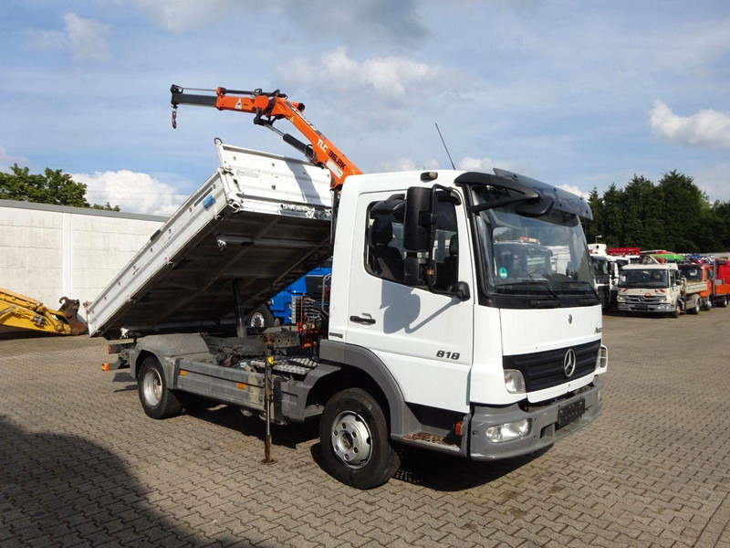Mercedes-Benz Atego 818 3 way Meiller tipper + crane Terex 36.2 - Carrinha basculante: foto 4 Mercedes-Benz Atego 818 3 way Meiller tipper + crane Terex 36.2 - Carrinha basculante: foto 4