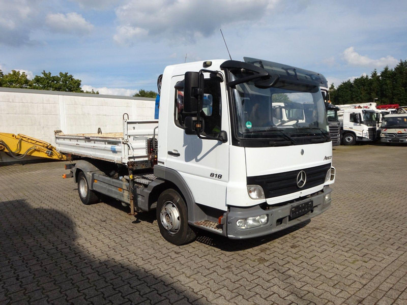 Mercedes-Benz Atego 818 3 way Meiller tipper + crane Terex 36.2 - Carrinha basculante: foto 1 Mercedes-Benz Atego 818 3 way Meiller tipper + crane Terex 36.2 - Carrinha basculante: foto 1