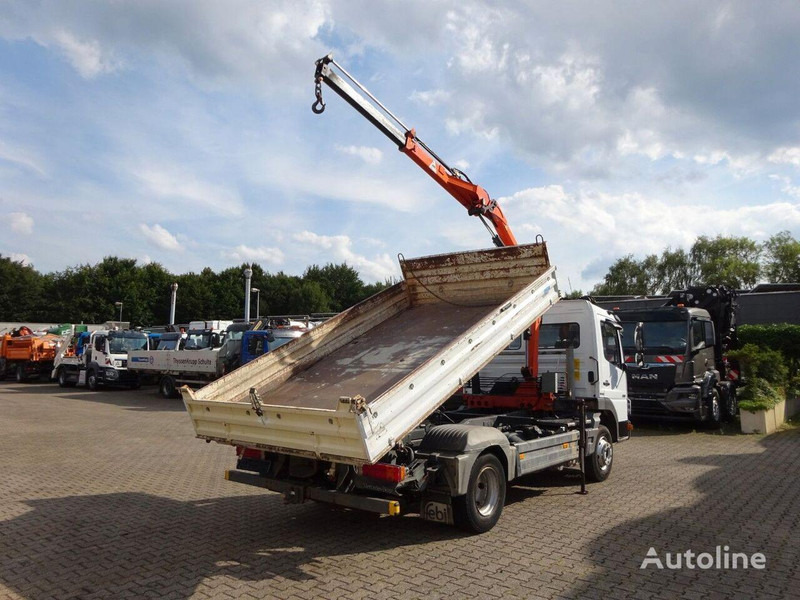 Camião basculante, Camião grua Mercedes-Benz Atego 818 - 3 way tipper+crane: foto 9 Camião basculante, Camião grua Mercedes-Benz Atego 818 - 3 way tipper+crane: foto 9