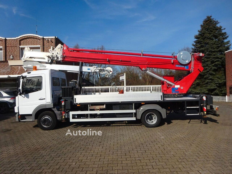 Mercedes-Benz Atego 818 - Camião de caixa aberta/ Plataforma, Camião grua: foto 3 Mercedes-Benz Atego 818 - Camião de caixa aberta/ Plataforma, Camião grua: foto 3
