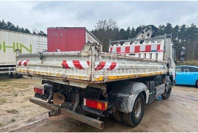 Mercedes-Benz Atego 818 Tipper + Crane Atlas 65.2 - Camião basculante, Camião grua: foto 5 Mercedes-Benz Atego 818 Tipper + Crane Atlas 65.2 - Camião basculante, Camião grua: foto 5
