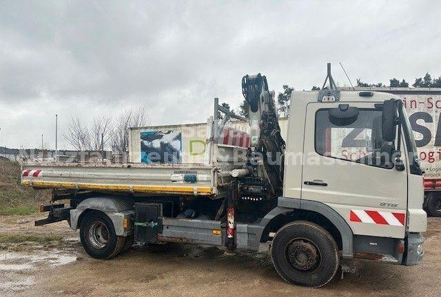 Mercedes-Benz Atego 818 Tipper + Crane Atlas 65.2 - Camião basculante, Camião grua: foto 3 Mercedes-Benz Atego 818 Tipper + Crane Atlas 65.2 - Camião basculante, Camião grua: foto 3