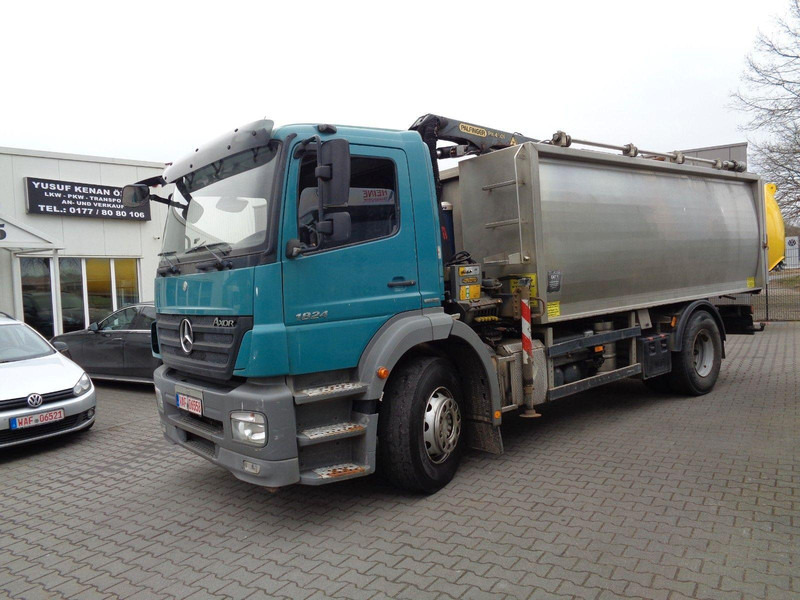 Mercedes-Benz Axor 1824 Tipper Crane Palfinger PK 4501 - Camião basculante, Camião grua: foto 1 Mercedes-Benz Axor 1824 Tipper Crane Palfinger PK 4501 - Camião basculante, Camião grua: foto 1