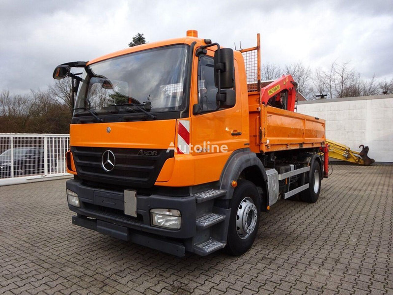 Mercedes-Benz Axor 1833 - Camião basculante, Camião grua: foto 1 Mercedes-Benz Axor 1833 - Camião basculante, Camião grua: foto 1