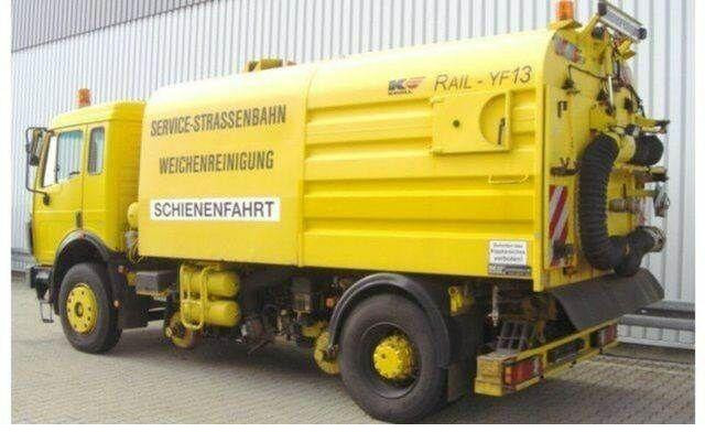 Mercedes-Benz SK 1820 4x2 Schienenreinigungs Kehrmaschine RAIL - Varredora urbana: foto 3 Mercedes-Benz SK 1820 4x2 Schienenreinigungs Kehrmaschine RAIL - Varredora urbana: foto 3