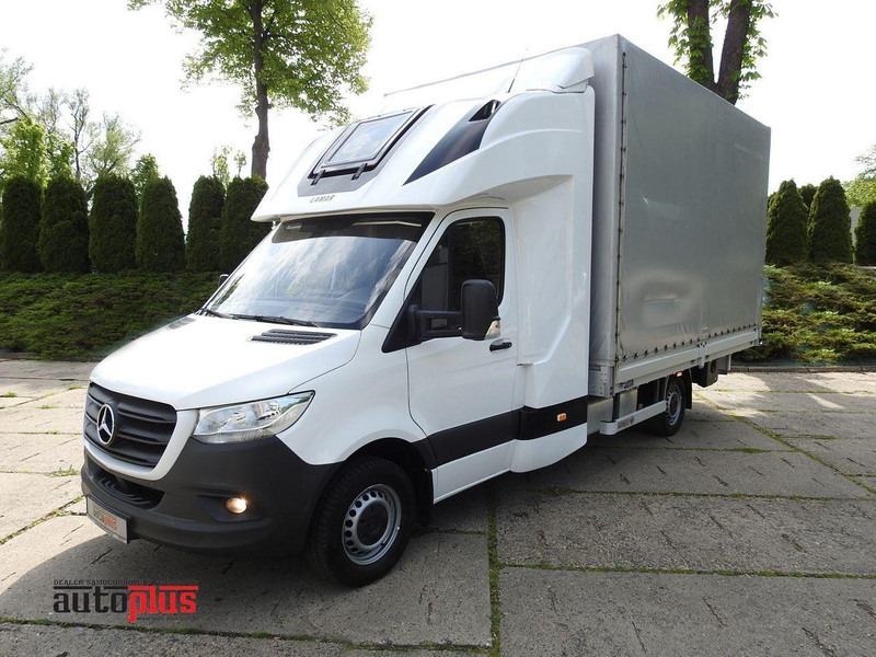 Mercedes-Benz SPRINTER 316 PLANDEKA 10 PALET WEBASTO KLIMATYZACJA TEMPOMAT 16 - Camião furgão: foto 1 Mercedes-Benz SPRINTER 316 PLANDEKA 10 PALET WEBASTO KLIMATYZACJA TEMPOMAT 16 - Camião furgão: foto 1