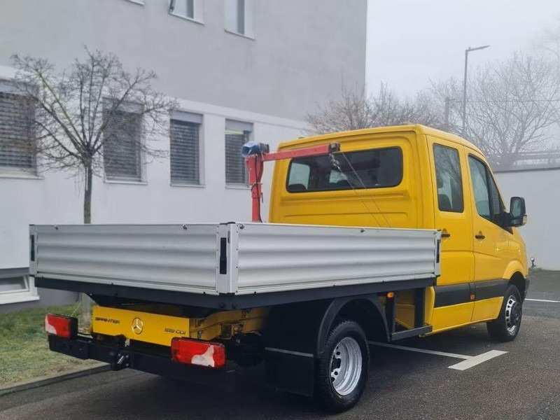 Mercedes-Benz Sprinter 519 CDI Doka - Flatbed truck + crane - Camião de caixa aberta/ Plataforma, Camião grua: foto 3 Mercedes-Benz Sprinter 519 CDI Doka - Flatbed truck + crane - Camião de caixa aberta/ Plataforma, Camião grua: foto 3