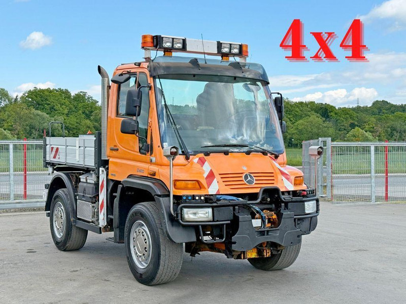 Mercedes-Benz UNIMOG 400 * KIPPER 2,40 * 4x4 * TOPZUSTAND - Camião basculante: foto 1 Mercedes-Benz UNIMOG 400 * KIPPER 2,40 * 4x4 * TOPZUSTAND - Camião basculante: foto 1