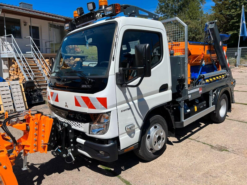 Mitsubishi Fuso Canter 6S15 - Skip loader truck - Camião multibenne: foto 1 Mitsubishi Fuso Canter 6S15 - Skip loader truck - Camião multibenne: foto 1