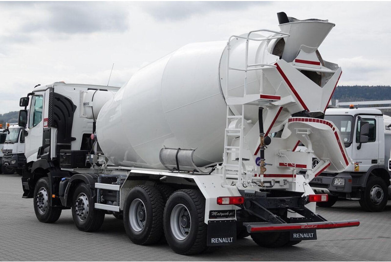 Renault C 380 / 8X4 / BETONOMIESZARKA / GRUSZKA / LIEBHERR 9 M3 / EURO 6 - Camião betoneira: foto 3 Renault C 380 / 8X4 / BETONOMIESZARKA / GRUSZKA / LIEBHERR 9 M3 / EURO 6 - Camião betoneira: foto 3