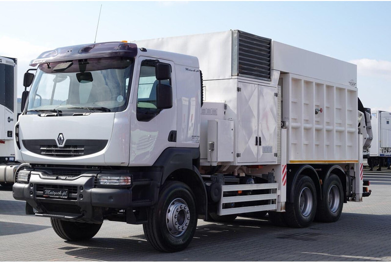 Renault KERAX 450 / 6x4 / MTS SAUGBAGGER 3A11T /ASENIZACYJNY / ŁADOWARKA - Caminhão limpa fossa: foto 2 Renault KERAX 450 / 6x4 / MTS SAUGBAGGER 3A11T /ASENIZACYJNY / ŁADOWARKA - Caminhão limpa fossa: foto 2
