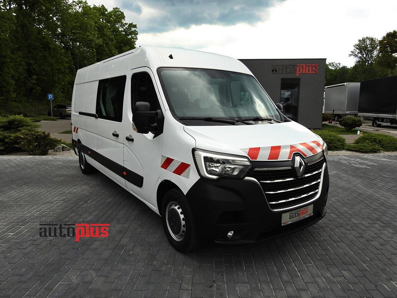 Renault MASTER FURGON BRYGADÓWKA 6 MIEJSCA TEMPOMAT NAWIGACJA KLIMATYZA - Minibus, Furgão de passageiros: foto 1 Renault MASTER FURGON BRYGADÓWKA 6 MIEJSCA TEMPOMAT NAWIGACJA KLIMATYZA - Minibus, Furgão de passageiros: foto 1