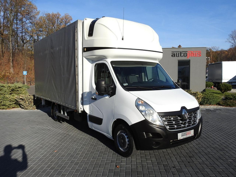 Renault MASTER PLANDEKA 10 PALET TEMPOMAT KLIMATYZACJA PNEUMATYKA 170KM - Carrinha de lona: foto 4 Renault MASTER PLANDEKA 10 PALET TEMPOMAT KLIMATYZACJA PNEUMATYKA 170KM - Carrinha de lona: foto 4
