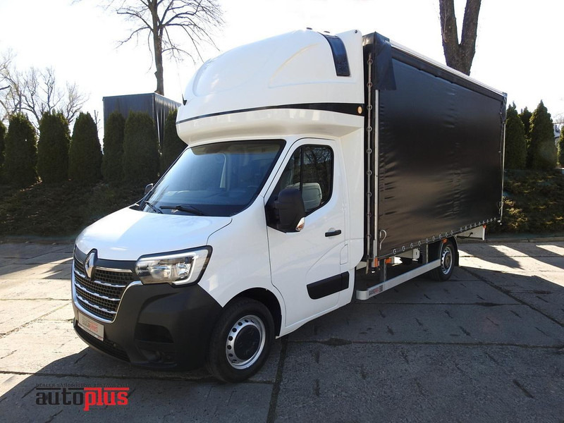 Renault MASTER PLANDEKA 10 PALET WEBASTO TEMPOMAT KLIMATYZACJA LEDY 165 - Camião furgão: foto 1 Renault MASTER PLANDEKA 10 PALET WEBASTO TEMPOMAT KLIMATYZACJA LEDY 165 - Camião furgão: foto 1