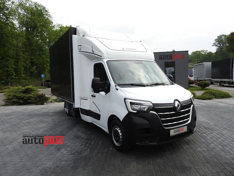 Renault MASTER PLANDEKA 10 PALET WEBASTO TEMPOMAT KLIMATYZACJA LEDY PNEU - Carrinha de lona: foto 1 Renault MASTER PLANDEKA 10 PALET WEBASTO TEMPOMAT KLIMATYZACJA LEDY PNEU - Carrinha de lona: foto 1