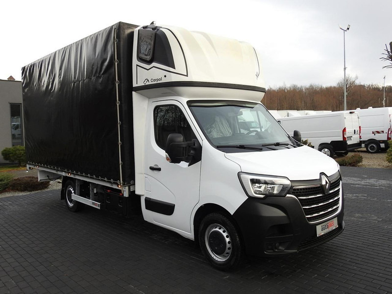 Renault MASTER PLANDEKA 10 PALET WEBASTO TEMPOMAT KLIMATYZACJA LEDY PNEU - Carrinha de lona: foto 4 Renault MASTER PLANDEKA 10 PALET WEBASTO TEMPOMAT KLIMATYZACJA LEDY PNEU - Carrinha de lona: foto 4