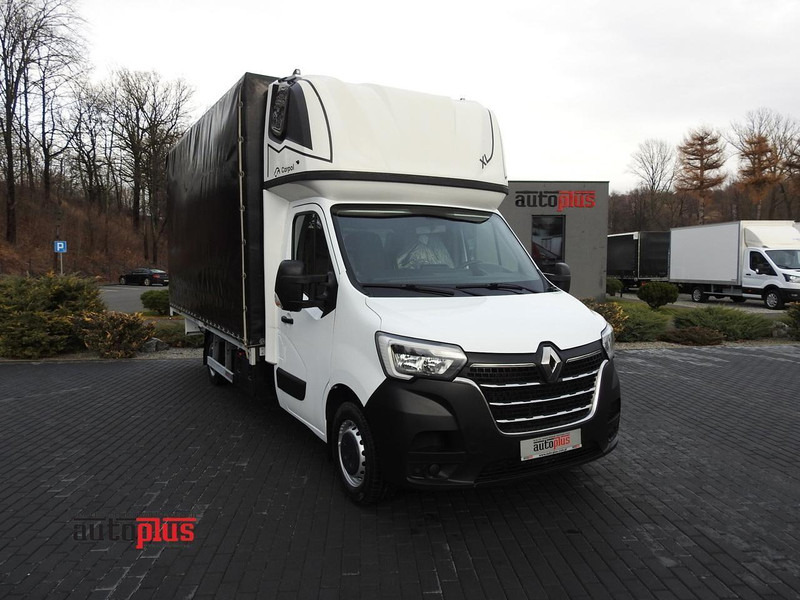 Renault MASTER PLANDEKA 10 PALET WEBASTO TEMPOMAT KLIMATYZACJA LEDY PNEU - Carrinha de lona: foto 1 Renault MASTER PLANDEKA 10 PALET WEBASTO TEMPOMAT KLIMATYZACJA LEDY PNEU - Carrinha de lona: foto 1