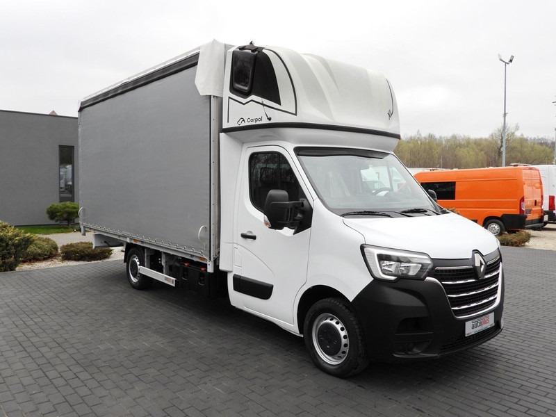 Renault MASTER PLANDEKA 10 PALET WEBASTO TEMPOMAT LEDY PNEUMATYKA KLIMA - Carrinha de lona: foto 4 Renault MASTER PLANDEKA 10 PALET WEBASTO TEMPOMAT LEDY PNEUMATYKA KLIMA - Carrinha de lona: foto 4