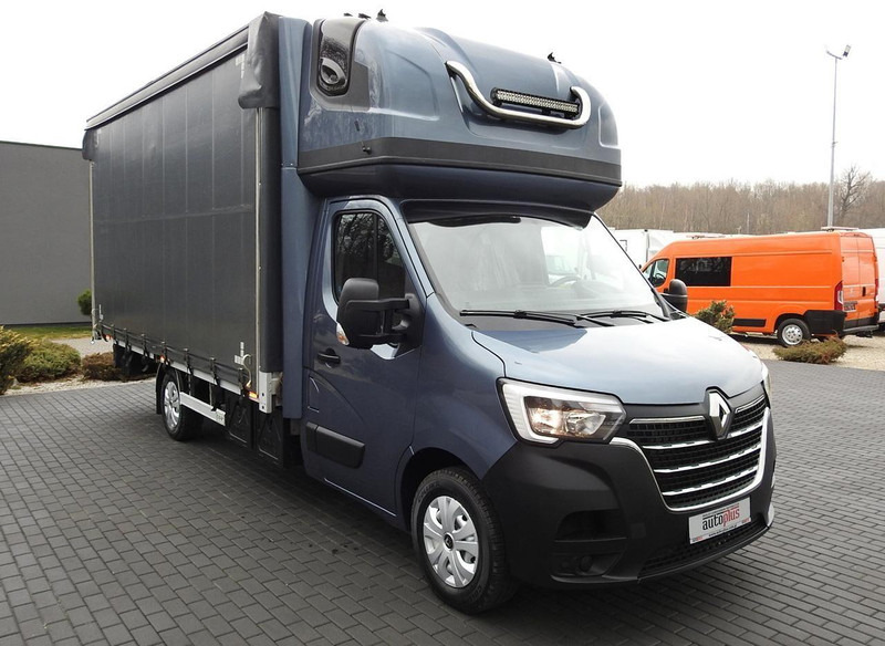 Renault MASTER PLANDEKA 10 PALET WEBASTO TEMPOMAT LEDY PNEUMATYKA KLIMA - Carrinha de lona: foto 4 Renault MASTER PLANDEKA 10 PALET WEBASTO TEMPOMAT LEDY PNEUMATYKA KLIMA - Carrinha de lona: foto 4