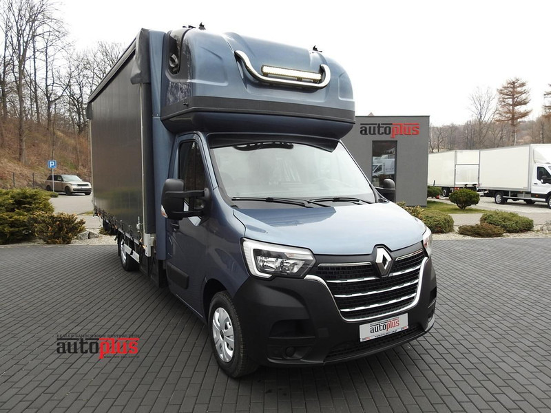 Renault MASTER PLANDEKA 10 PALET WEBASTO TEMPOMAT LEDY PNEUMATYKA KLIMA - Carrinha de lona: foto 1 Renault MASTER PLANDEKA 10 PALET WEBASTO TEMPOMAT LEDY PNEUMATYKA KLIMA - Carrinha de lona: foto 1