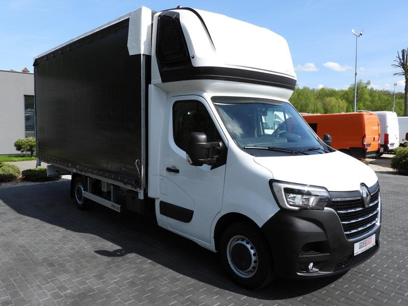 Renault MASTER PLANDEKA 10 PALET WEBASTO TEMPOMAT LEDY PNEUMATYKA KLIMA - Carrinha de lona: foto 4 Renault MASTER PLANDEKA 10 PALET WEBASTO TEMPOMAT LEDY PNEUMATYKA KLIMA - Carrinha de lona: foto 4