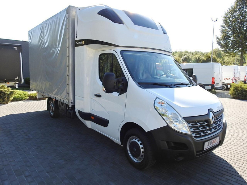 Renault MASTER PLANDEKA 8 PALET WEBASTO TEMPOMAT KLIMATYZACJA PNEUMATYKA - Carrinha de lona: foto 4 Renault MASTER PLANDEKA 8 PALET WEBASTO TEMPOMAT KLIMATYZACJA PNEUMATYKA - Carrinha de lona: foto 4