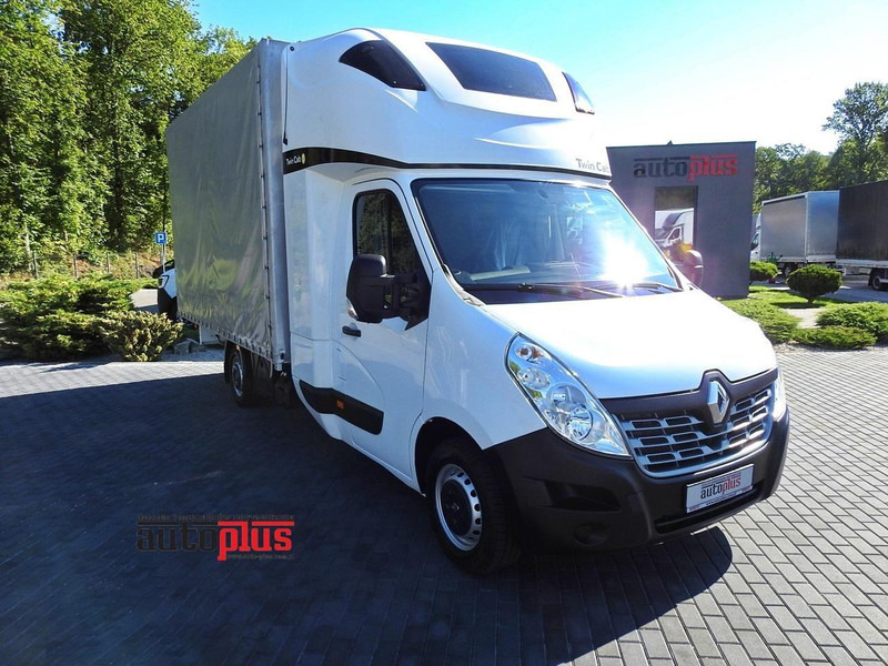 Renault MASTER PLANDEKA 8 PALET WEBASTO TEMPOMAT KLIMATYZACJA PNEUMATYKA - Carrinha de lona: foto 1 Renault MASTER PLANDEKA 8 PALET WEBASTO TEMPOMAT KLIMATYZACJA PNEUMATYKA - Carrinha de lona: foto 1