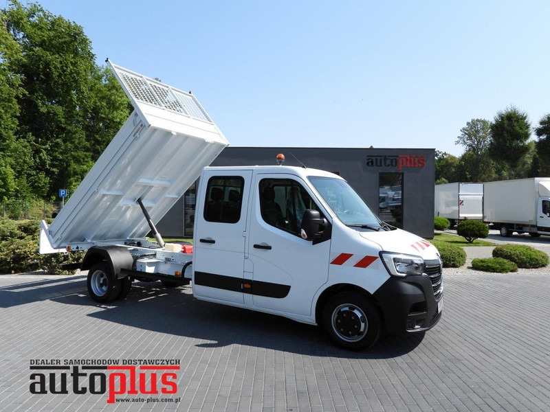 Renault MASTER WYWROTKA PODWÓJNA KABINA DOKA 6 MIEJSC TEMPOMAT LEDY BLIŹ - Carrinha basculante, Carrinha cabine dupla: foto 1 Renault MASTER WYWROTKA PODWÓJNA KABINA DOKA 6 MIEJSC TEMPOMAT LEDY BLIŹ - Carrinha basculante, Carrinha cabine dupla: foto 1