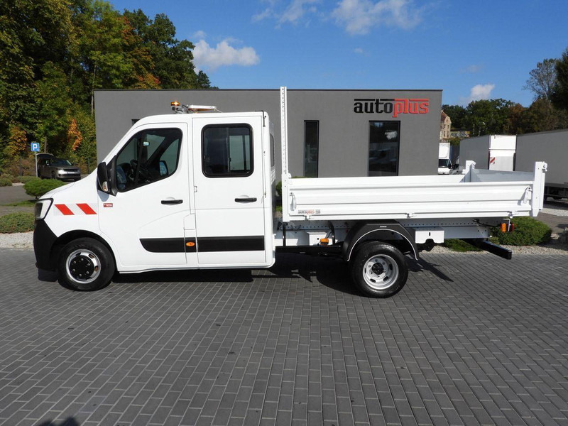 Carrinha basculante, Carrinha cabine dupla Renault MASTER WYWROTKA PODWÓJNA KABINA DOKA 6 MIEJSC TEMPOMAT LEDY BLIŹ: foto 8