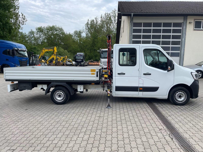 Renault Master Doka - Flatbed truck + crane - Carrinha de caixa aberta, Carrinha cabine dupla: foto 5 Renault Master Doka - Flatbed truck + crane - Carrinha de caixa aberta, Carrinha cabine dupla: foto 5