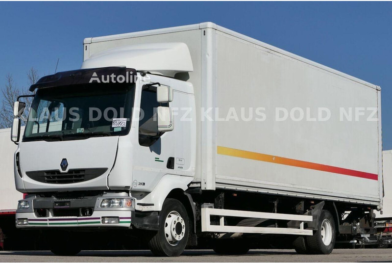 Renault Midlum 280.16 DXi Koffer + Tail lift - Camião furgão: foto 1 Renault Midlum 280.16 DXi Koffer + Tail lift - Camião furgão: foto 1