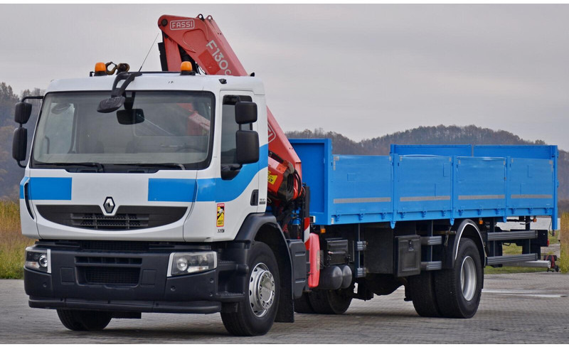 Renault Premium 320 DXI - Camião de caixa aberta/ Plataforma, Camião grua: foto 4 Renault Premium 320 DXI - Camião de caixa aberta/ Plataforma, Camião grua: foto 4