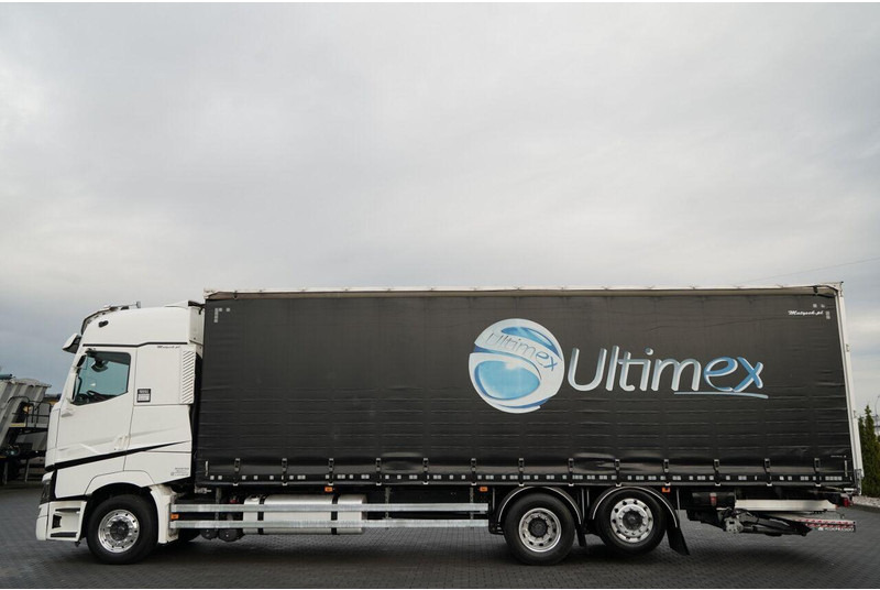 Renault T 440 / 6X2 / SOLÓWKA / FIRANKA 9.5 M / I-PARK COOL / WINDA / AL - Camião de lona: foto 2 Renault T 440 / 6X2 / SOLÓWKA / FIRANKA 9.5 M / I-PARK COOL / WINDA / AL - Camião de lona: foto 2