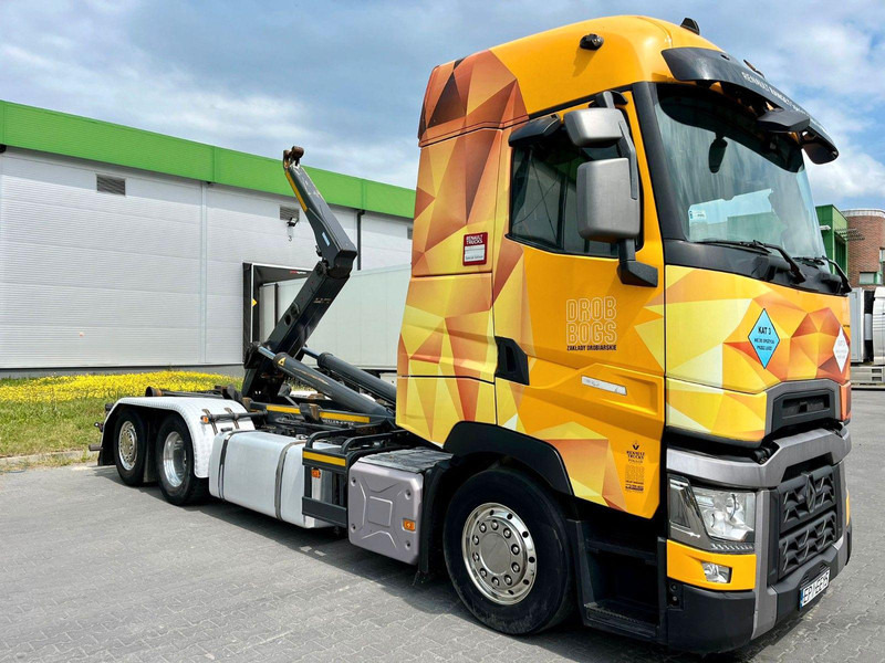 Renault T Solo ohne Abrollkipper oder Meiller-Haken - Camião de caixa aberta/ Plataforma, Camião grua: foto 3 Renault T Solo ohne Abrollkipper oder Meiller-Haken - Camião de caixa aberta/ Plataforma, Camião grua: foto 3