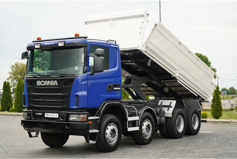 Scania G 480 / 8x4 / WYWROTKA DWUSTRONNA / BORDMATIC / MANUAL - Camião basculante: foto 1 Scania G 480 / 8x4 / WYWROTKA DWUSTRONNA / BORDMATIC / MANUAL - Camião basculante: foto 1