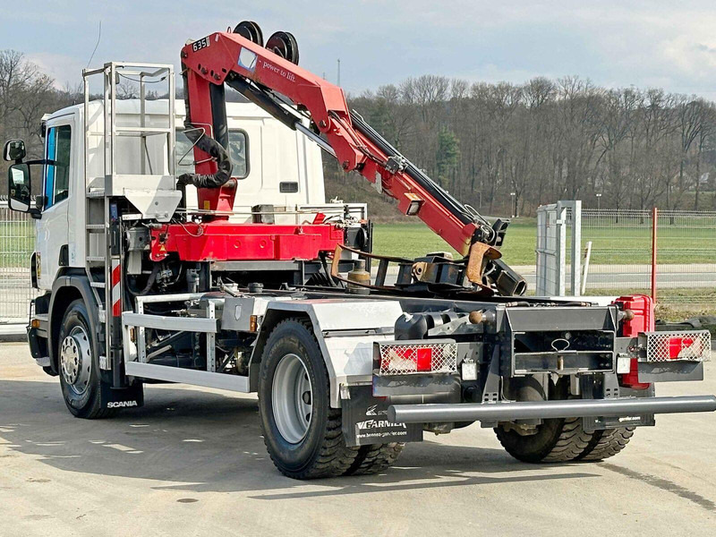 Scania P 250 * HMF 635 K2 + FUNK * TOPZUSTAND - Camião basculante, Camião grua: foto 4 Scania P 250 * HMF 635 K2 + FUNK * TOPZUSTAND - Camião basculante, Camião grua: foto 4