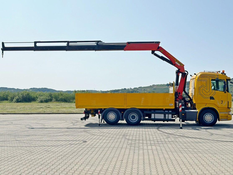 Scania R 500 * PK 26002 EH + FUNK * TOPZUSTAND - Camião de caixa aberta/ Plataforma, Camião grua: foto 5 Scania R 500 * PK 26002 EH + FUNK * TOPZUSTAND - Camião de caixa aberta/ Plataforma, Camião grua: foto 5