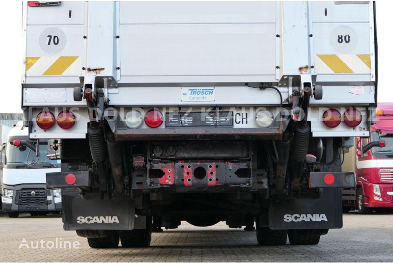 Camião de caixa aberta/ Plataforma Scania R 580 6x2 Flatbed + Tail lift: foto 7