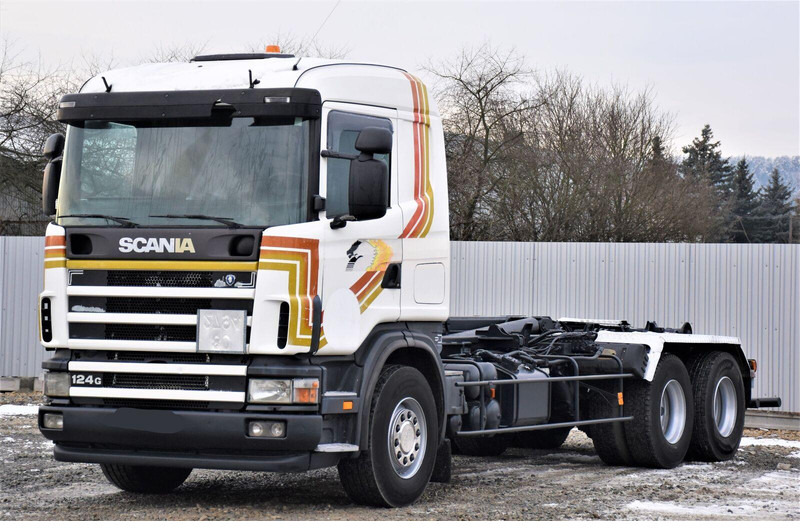 Scania R124 470 Abrollkipper * 6x2 * Motor Problem - Camião polibenne: foto 4 Scania R124 470 Abrollkipper * 6x2 * Motor Problem - Camião polibenne: foto 4