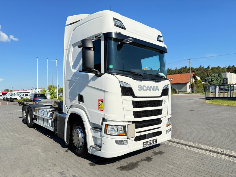 Scania R450 BDF SWAP CHASSIS 1.HAND - Camião transportador de contêineres/ Caixa móvel: foto 5 Scania R450 BDF SWAP CHASSIS 1.HAND - Camião transportador de contêineres/ Caixa móvel: foto 5