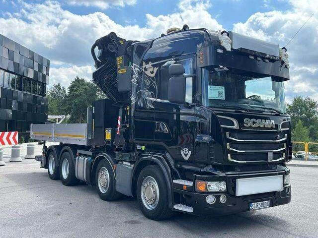 Scania R560 8x2 PALFINGER PK 92002 SH Fly Jib Winch 5t - Camião de caixa aberta/ Plataforma, Camião grua: foto 3 Scania R560 8x2 PALFINGER PK 92002 SH Fly Jib Winch 5t - Camião de caixa aberta/ Plataforma, Camião grua: foto 3