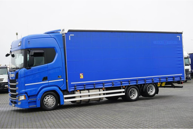 Scania / S 500 / ACC / E 6 / FIRANKA / 20 PALET / DŁ. 8,1 M / RETARDER - Camião de lona: foto 3 Scania / S 500 / ACC / E 6 / FIRANKA / 20 PALET / DŁ. 8,1 M / RETARDER - Camião de lona: foto 3