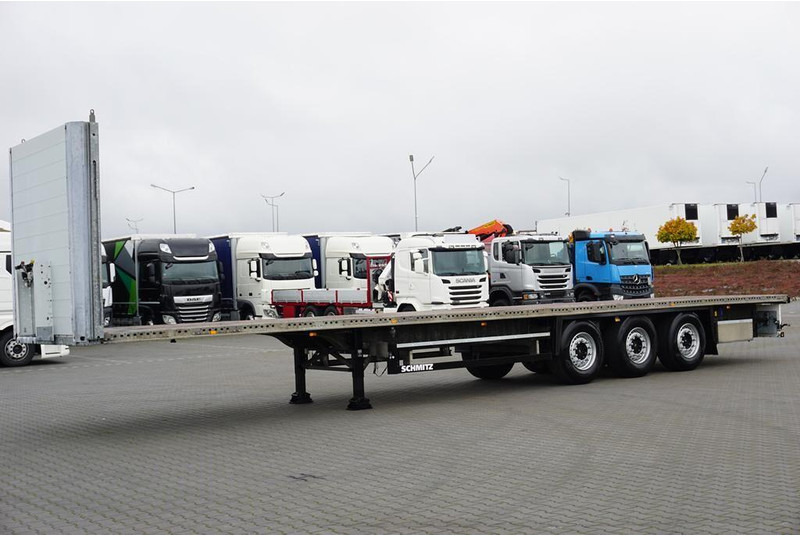 Schmitz Cargobull PLATFORMA / MULTI LOCK / OŚ PODNOSZONA - Semi-reboque plataforma/ Caixa aberta: foto 3 Schmitz Cargobull PLATFORMA / MULTI LOCK / OŚ PODNOSZONA - Semi-reboque plataforma/ Caixa aberta: foto 3