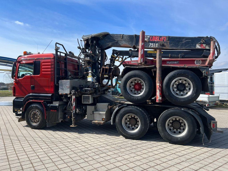 MAN TGS 26.540 6x4 Darus nyergesvontató + rönkszállító pótkocsi Logl - Tractor: foto 5 MAN TGS 26.540 6x4 Darus nyergesvontató + rönkszállító pótkocsi Logl - Tractor: foto 5