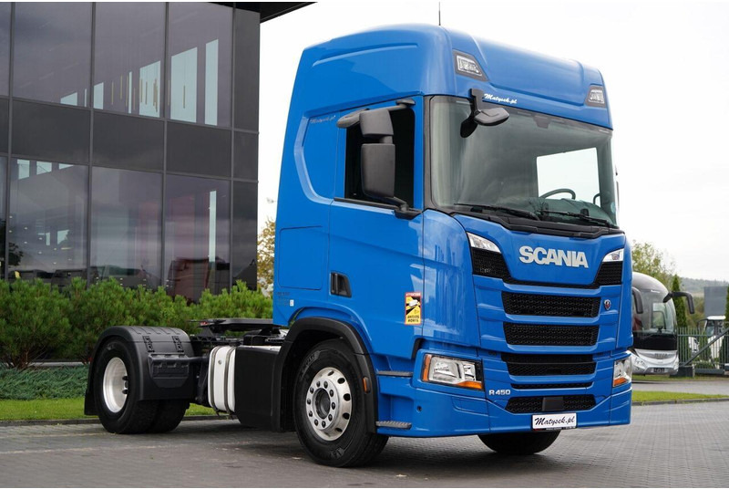 Scania R 450 / RETARDER / HYDRAULIKA / I-PARK COOL / ALUFELGI / SPROWAD - Tractor: foto 1 Scania R 450 / RETARDER / HYDRAULIKA / I-PARK COOL / ALUFELGI / SPROWAD - Tractor: foto 1