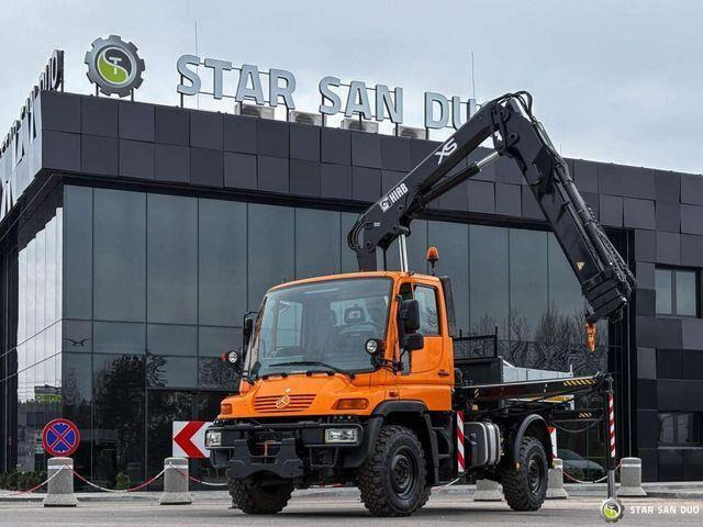Unimog Mercedes-Benz UNIMOG U300 4x4 HIAB 122 D-3 CRANE - Motocultivador: foto 1 Unimog Mercedes-Benz UNIMOG U300 4x4 HIAB 122 D-3 CRANE - Motocultivador: foto 1